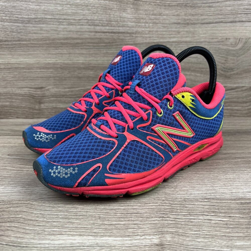 New Balance RC1400 Trainer Pink Blue Running Shoe